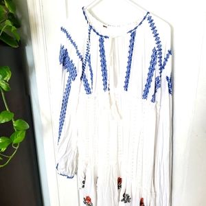 FREE PEOPLE " FREE HORSES" MINI DRESS